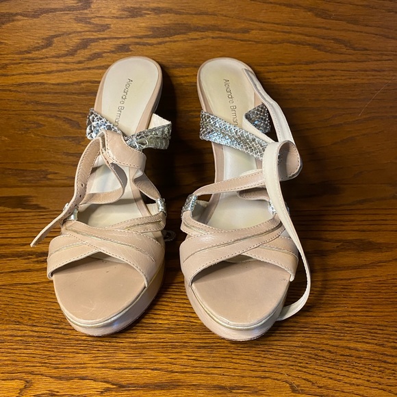 Alexandre Birman Biege Platform Heels - Picture 2 of 4